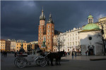 Błyskawiczny rozkwit miasta Krakowa na pierwszym planie